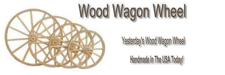 Wood Wagon Wheels